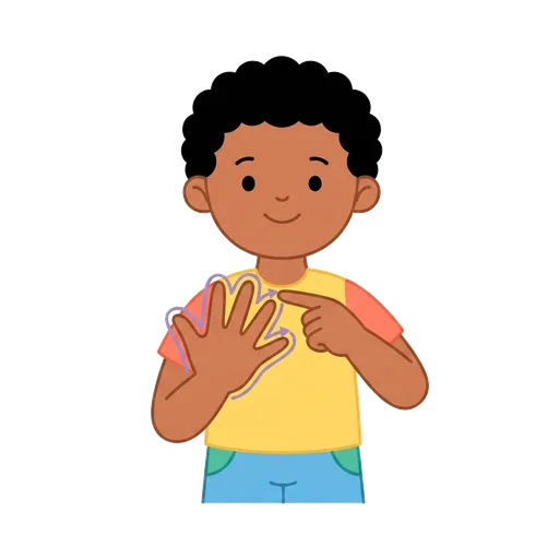 Five finger breathing